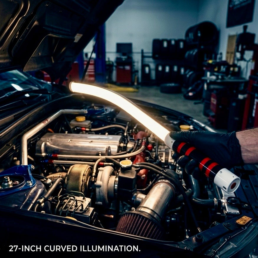 The ApexGarage™ 360° FlexBeam Work Light