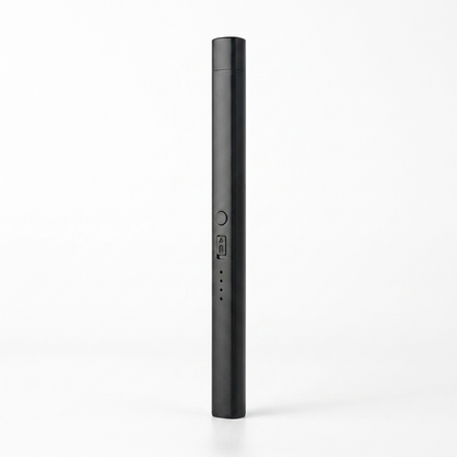 Apex Electric Arc Lighter in black, studio product photo